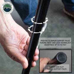 Overland Vehicle Systems - Overland Vehicle Systems 19609917 180 LTE Awning Grey Body/Black Travel Cover - Image 4