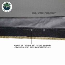 Overland Vehicle Systems - Overland Vehicle Systems 19609917 180 LTE Awning Grey Body/Black Travel Cover - Image 10