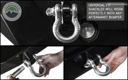 Overland Vehicle Systems - Overland Vehicle Systems 19010205 Recovery D-Ring Bow Shackle vs Soft Shackle - Image 4