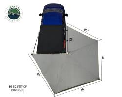 Overland Vehicle Systems - Overland Vehicle Systems 19569907 270-DEG 270 LT Awning Passenger Side Dark Gry - Image 5