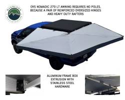 Overland Vehicle Systems - Overland Vehicle Systems 19559907 270-DEG Awning Free Standing Nomadic Dark Gry - Image 2