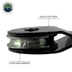 Overland Vehicle Systems - Overland Vehicle Systems 19139905 Snatch Block Heavy Duty Pulley Universal - Image 2