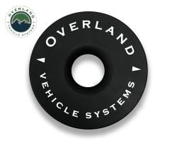 Overland Vehicle Systems - Overland Vehicle Systems 19240004 Recovery Ring 6.25" 45000lb Blk w/Storage Bag - Image 2