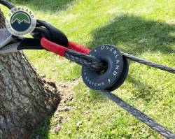 Overland Vehicle Systems - Overland Vehicle Systems 19230003 Snatch Ring 4.00 41000lb Gry w/Storage Bag - Image 5