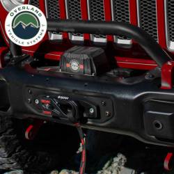 Overland Vehicle Systems - Overland Vehicle Systems 19099901 SCAR 10P 10000lb Winch w/Syn Rope & Remote - Image 6