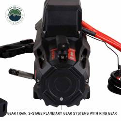 Overland Vehicle Systems - Overland Vehicle Systems 19099901 SCAR 10P 10000lb Winch w/Syn Rope & Remote - Image 10