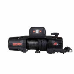 Overland Vehicle Systems - Overland Vehicle Systems 19129901 SCAR 12P 12000lb Winch w/Syn Rope & Remote - Image 1