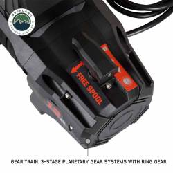 Overland Vehicle Systems - Overland Vehicle Systems 19129901 SCAR 12P 12000lb Winch w/Syn Rope & Remote - Image 10