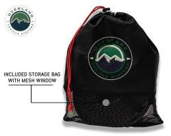 Overland Vehicle Systems - Overland Vehicle Systems 19079916 Tree Saver Tow Strap 40000lb Gry w/Storage Bag - Image 5