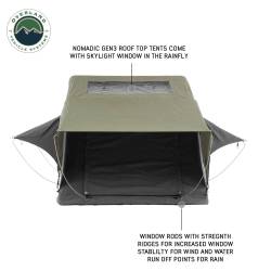 Overland Vehicle Systems - Overland Vehicle Systems 18429936 Nomadic 2 Standard 2-Person Roof Top Tent - Image 4