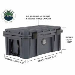 Overland Vehicle Systems - Overland Vehicle Systems 40100011 Stay Dry w/95 Quart Dry Box - Image 1