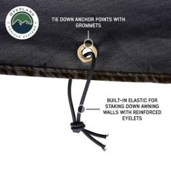 Overland Vehicle Systems - Overland Vehicle Systems 19690005 270 Awning Wall 2 w/Driver Side Black Body - Image 8