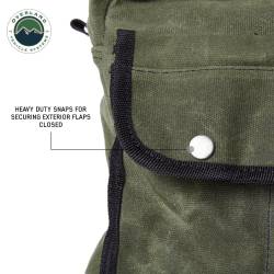Overland Vehicle Systems - Overland Vehicle Systems 21169941 Organize w/Wax Canvas Small Duffle Bag - Image 4