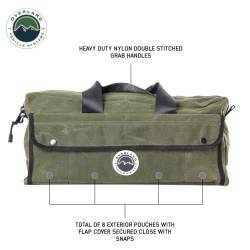 Overland Vehicle Systems - Overland Vehicle Systems 21169941 Organize w/Wax Canvas Small Duffle Bag - Image 3