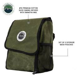 Overland Vehicle Systems - Overland Vehicle Systems 21039941 Organize w/Wax Canvas Overnight Bag - Image 2