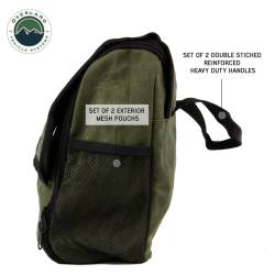 Overland Vehicle Systems - Overland Vehicle Systems 21039941 Organize w/Wax Canvas Overnight Bag - Image 4
