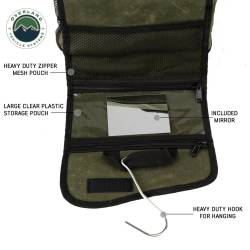 Overland Vehicle Systems - Overland Vehicle Systems 21039941 Organize w/Wax Canvas Overnight Bag - Image 6