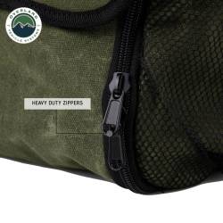 Overland Vehicle Systems - Overland Vehicle Systems 21039941 Organize w/Wax Canvas Overnight Bag - Image 3