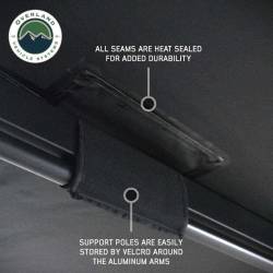 Overland Vehicle Systems - Overland Vehicle Systems 19690002 270 Awning w/Passenger Blk Trim/Travel Cover - Image 9