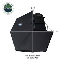 Overland Vehicle Systems - Overland Vehicle Systems 19690001 270 Awning w/Lights & Black Out Driver Black - Image 6