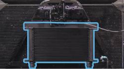 Pacific Performance Engineering - PPE 124060300 Performance Transmission Cooler Purple Clip 03-05 GM 6.6L DURAMAX - Image 1