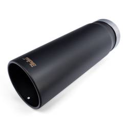 Pacific Performance Engineering - PPE 117021520 304 Stainless Exhaust Tip Black for 15-23 GM 6.6L Duramax - Image 1