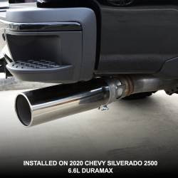 Pacific Performance Engineering - PPE 117021520 304 Stainless Exhaust Tip Black for 15-23 GM 6.6L Duramax - Image 4