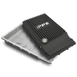 Pacific Performance Engineering - PPE 328053220 Black Shallow Cast Aluminum Trans Pan for 17-22 Ford 10R80 - Image 1