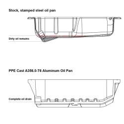 Pacific Performance Engineering - PPE 214054000 HD Cast Alum Engine Oil Pan Raw for 11-22 Dodge/12-18 Jeep JK 3.6L - Image 8