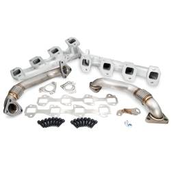 Pacific Performance Engineering - PPE 116111000 GM 6.6L Duramax High-Flow Exhaust Manifolds & Up-Pipes Kits 01-04 - Image 9