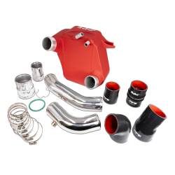 Pacific Performance Engineering - PPE 315045112 Red Air To Water Intercooler Kit for 11-23 Ford 6.7L - Image 1