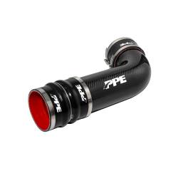 Pacific Performance Engineering - PPE 115020060 Turbo Inlet Upgrade Kit for 17-19 GM Duramax 6.6L L5P Carbon Fiber - Image 1