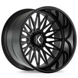 KG1 Wheels - KG1 Wheels KC059241486GB KC059 Seismic 24x14 8x6.5 -76mm Gloss Black - Image 1