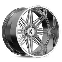 KG1 Wheels - KG1 Wheels KC062 Eclipse 24x14 8x6.5 -76mm Polished KC062241486PS - Image 1
