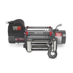 Warrior Winches - Warrior Winches 125VS12-CAD Samurai 12500lb 12v Electric Winch w/Steel Rope - Image 2