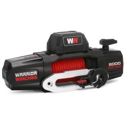 Warrior Winches - Warrior Winches 800SNA12-CAD 8000lb Sentinel 12v Winch w/Synthetic Rope - Image 1