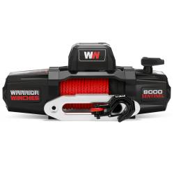 Warrior Winches - Warrior Winches 800SNA12-CAD 8000lb Sentinel 12v Winch w/Synthetic Rope - Image 2