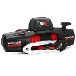 Warrior Winches - Warrior Winches 125SNA12-CAD 12500lb Sentinel 12v Winch w/Synthetic Rope - Image 1