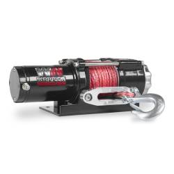 Warrior Winches - Warrior Winches 25SPA12-CAD Ninja 2500lb 12v Electric Winch w/Synthetic Rope - Image 1