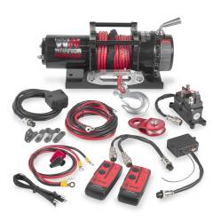 Warrior Winches - Warrior Winches 45SPA12-CAD Ninja 4500lb 12v Electric Winch w/Synthetic Rope - Image 2