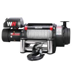 Warrior Winches - Warrior Winches T120S12-CAD T1000 20K Severe Duty 12v Electric Steel Rope Winch - Image 2