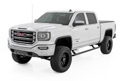 Rough Country Suspension Systems - Rough Country ESR51518 Power Running Boards Black 14-19 Silverado/Sierra Crew - Image 3