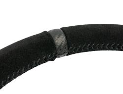 PRP - PRP G160-H Heated Flat Suede Steering Wheel Black - Image 2