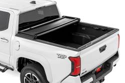 Rough Country Suspension Systems - Rough Country 41716505A Soft Tri-Fold Tonneau Cover for 24-26 Toyota Tacoma 5' - Image 2