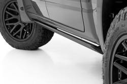 Rough Country Suspension Systems - Rough Country ESR61920 Power Running Boards Black for 19-26 RAM 1500 Crew - Image 2