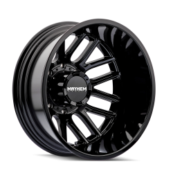 Mayhem - Mayhem 8107D-7681BR COGENT DUALLY Rear Gloss Black 17x6.5 8x6.5 -142mm 121.3mm - Image 1