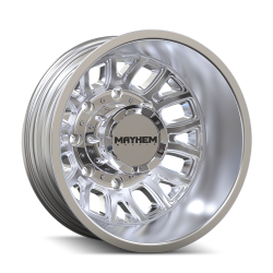 Mayhem - Mayhem 8107D-7679FP Cogent DUALLY FRT 8107D 17x6.5 8x210 125mm 154.2mm Polished - Image 2