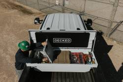 DECKED - DECKED DTB2-WHT Truck Tool Box for Full-Size White - Image 2