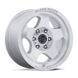 Black Rhino Hard Alloys - Black Rhino Wheels BR031 SOL 17x8 6x135 38mm Silver/Machined BR031SD17806338 - Image 1