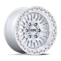 KMC - KMC Wheels KM554SD17856825 KM554 AZTEC 17x8.5 6x5.5 25mm Silver/Machined - Image 1